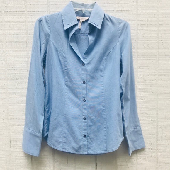 BCBGeneration chambray button up - Picture 1 of 8